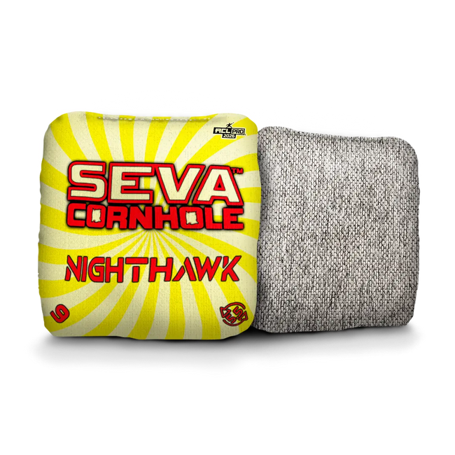 Swirl Blacklight GLO Cornhole Bags NightHawk ACL Pro Stamped