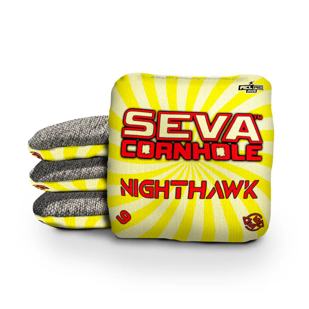 Swirl Blacklight GLO Cornhole Bags NightHawk ACL Pro Stamped