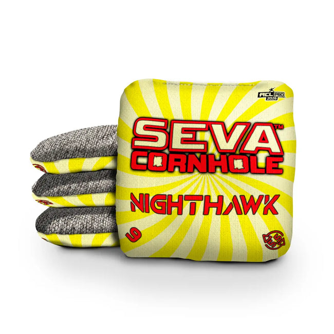 Swirl Blacklight GLO Cornhole Bags NightHawk ACL Pro Stamped