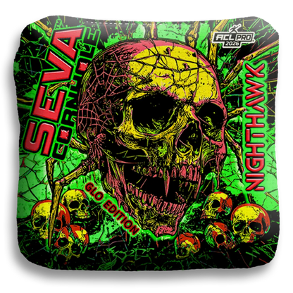 Halloween Special GLO Edition - Set of 4 Cornhole bags