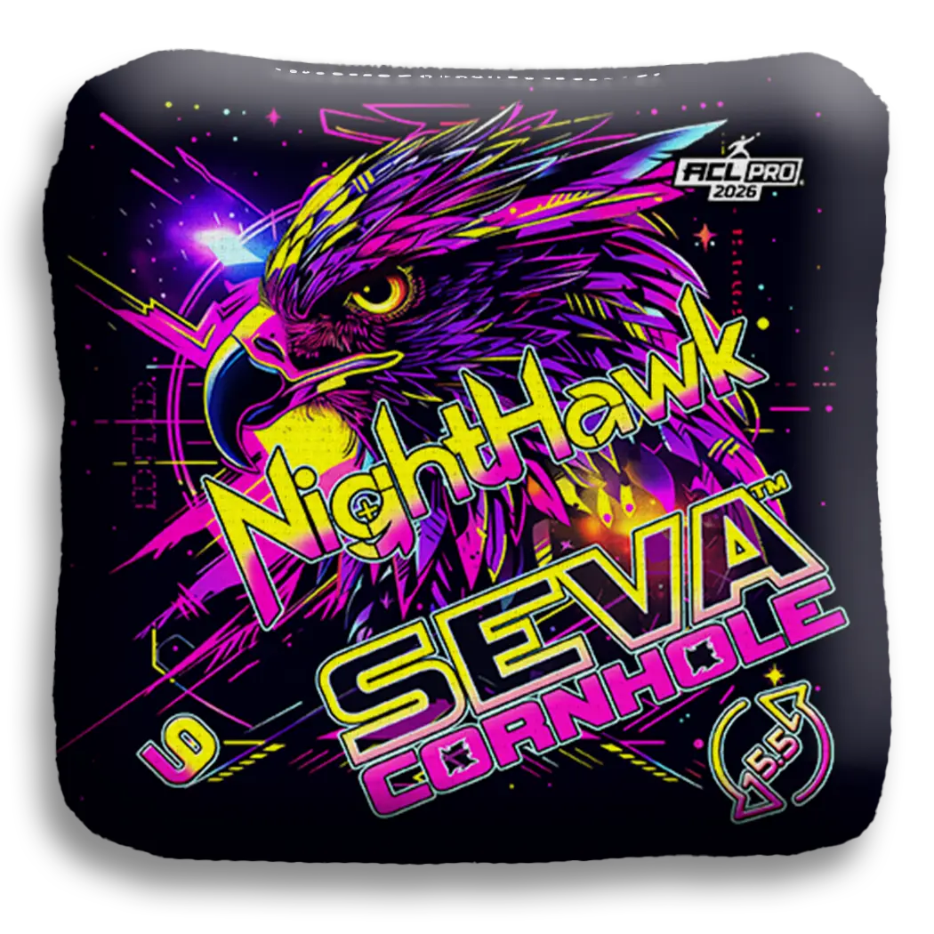 SEVA Cornhole NightHawk – Retro | ACL Hybrid Carpet (ACL) SEVA Cornhole NightHawk – Retro | ACL Hybrid Carpet (ACL)