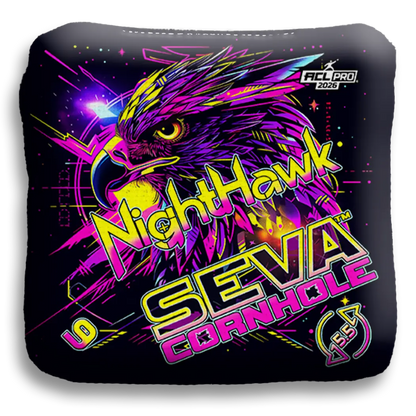 NightHawk - Retro - Set of 4 Cornhole bags