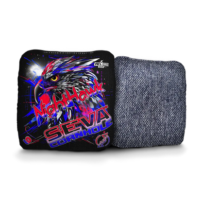 NightHawk - Retro - Set of 4 Cornhole bags
