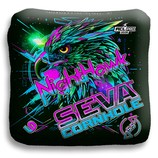 NightHawk - Retro - Set of 4 Cornhole bags