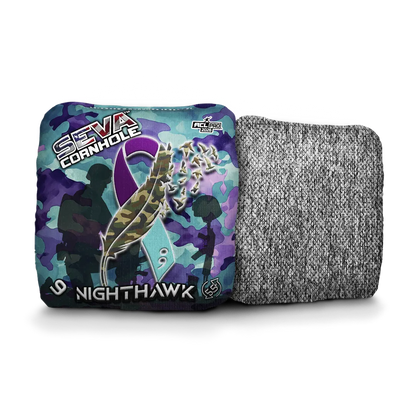 Veteran Suicide Awareness Special Edition - Set of 4 Cornhole bags