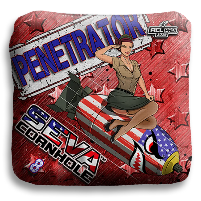 Penetrator - USA Salute - Set of 4 Cornhole Bags