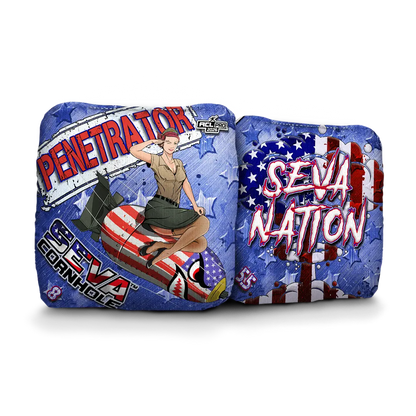 Penetrator - USA Salute - Set of 4 Cornhole Bags