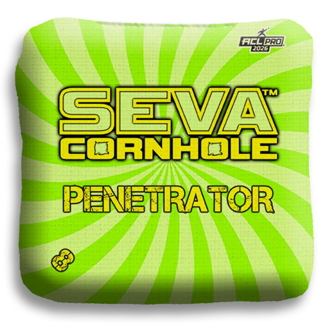 Swirl Blacklight GLO Cornhole Bags Penetrator ACL Pro Stamped