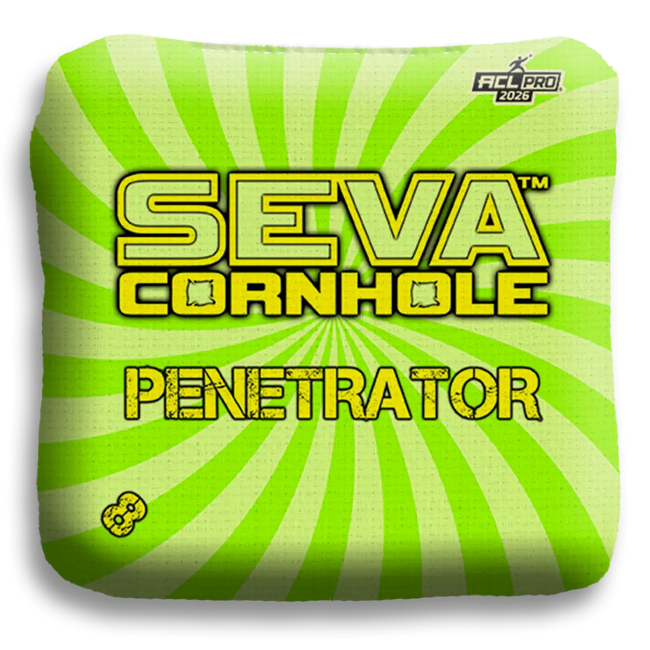 Swirl Blacklight GLO Cornhole Bags Penetrator ACL Pro Stamped
