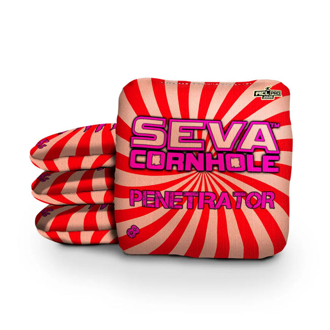 Swirl Blacklight GLO Cornhole Bags Penetrator ACL Pro Stamped