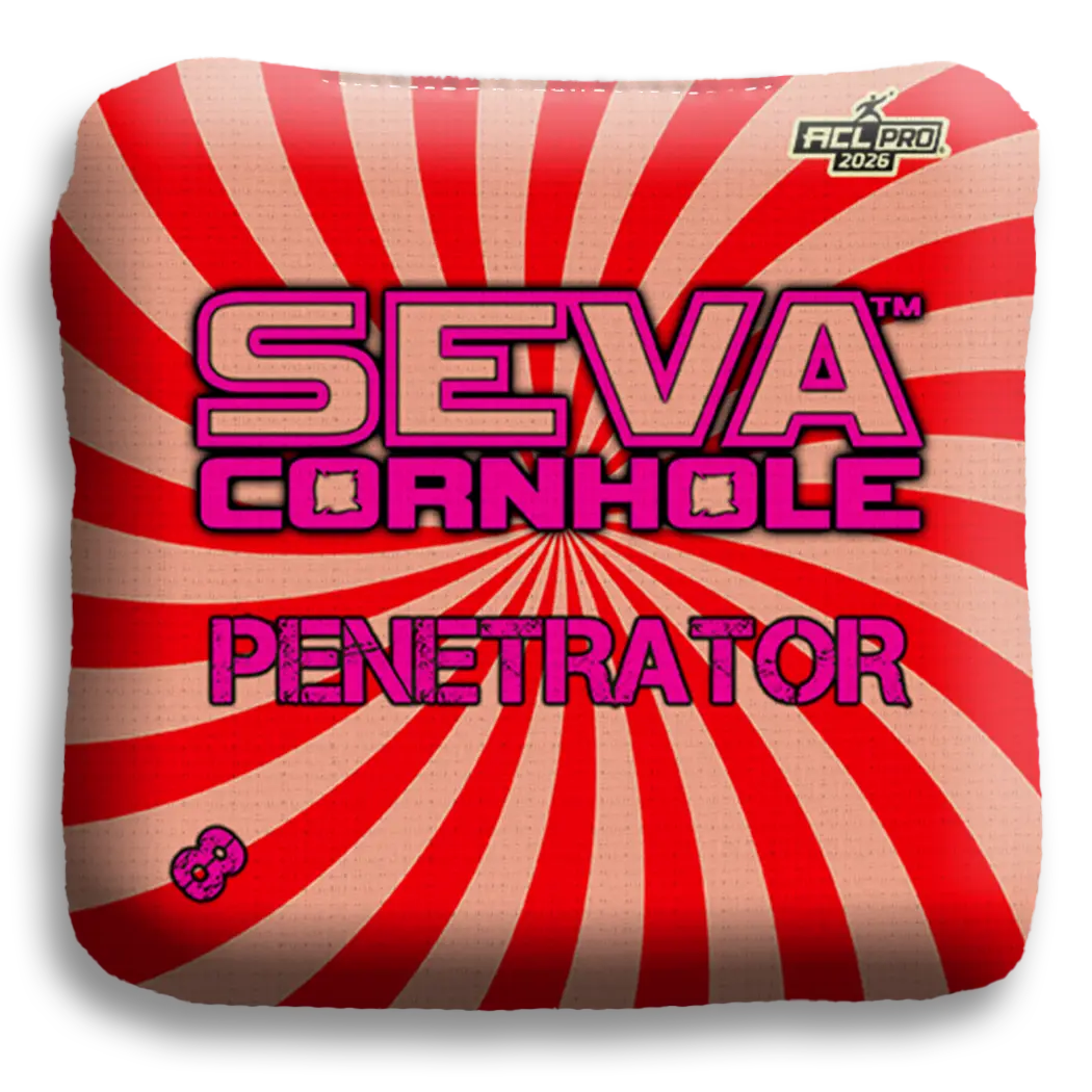 Swirl Blacklight GLO Cornhole Bags Penetrator ACL Pro Stamped