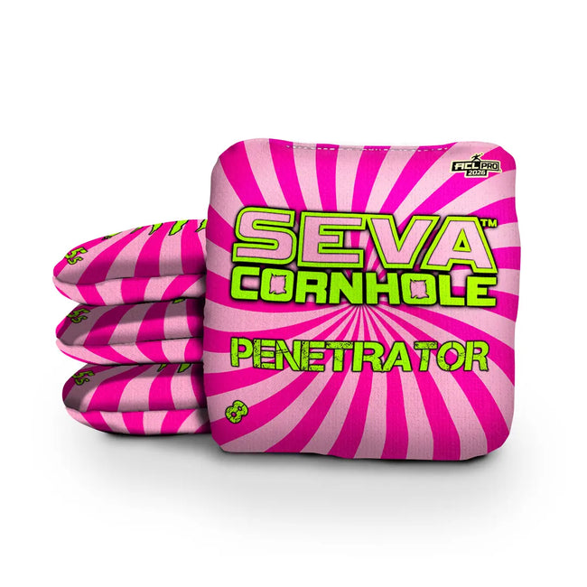 Swirl Blacklight GLO Cornhole Bags Penetrator ACL Pro Stamped