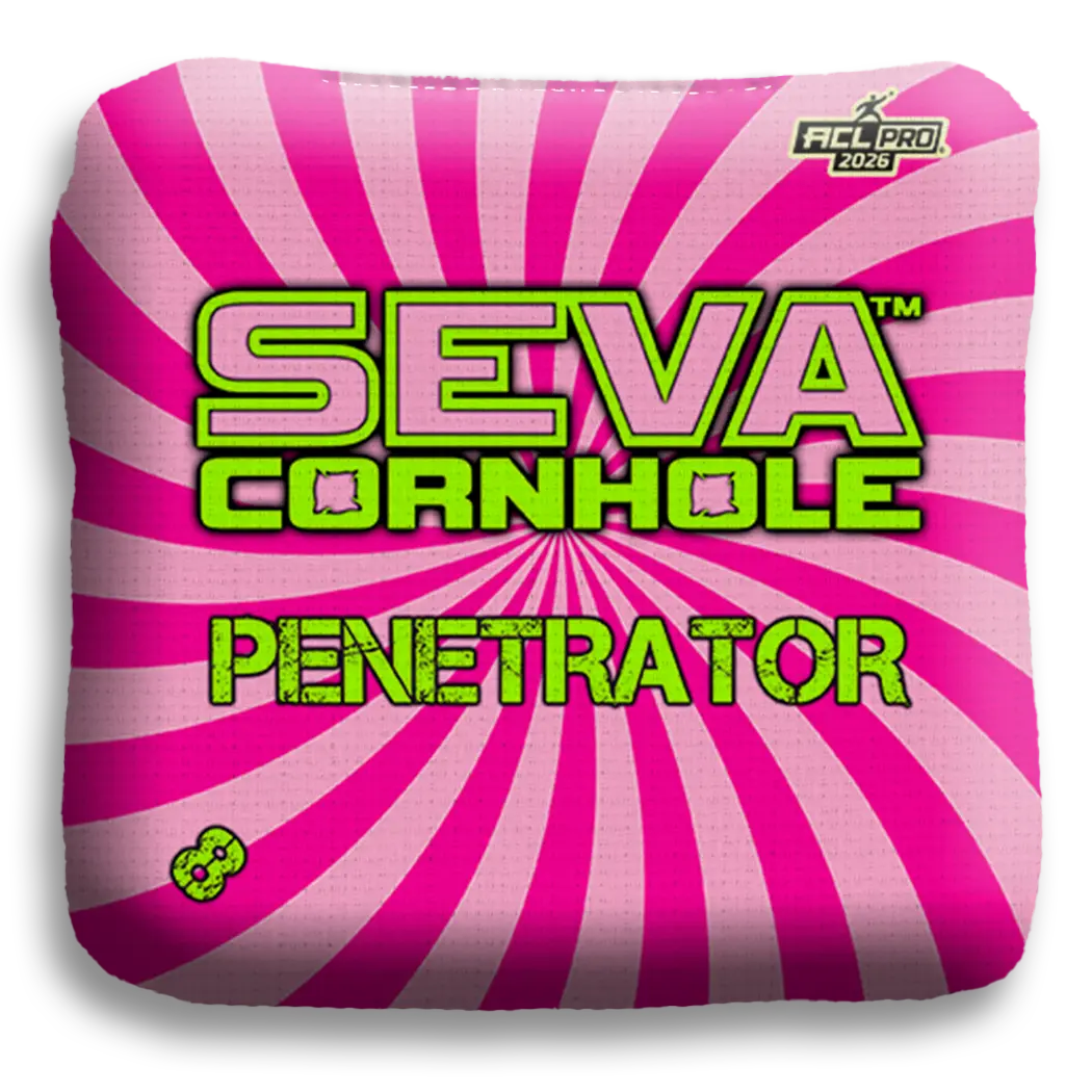 Swirl Blacklight GLO Cornhole Bags Penetrator ACL Pro Stamped