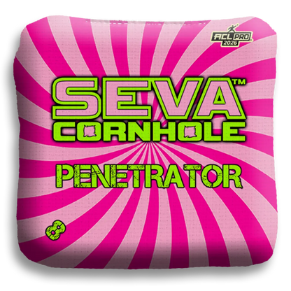 Swirl Blacklight GLO Cornhole Bags Penetrator ACL Pro Stamped