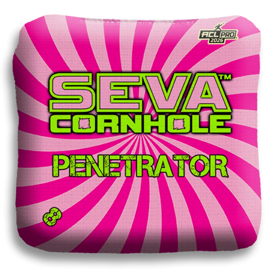 Swirl Blacklight GLO Cornhole Bags Penetrator ACL Pro Stamped
