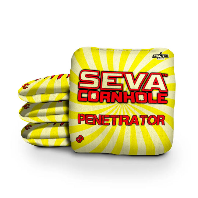 Swirl Blacklight GLO Cornhole Bags Penetrator ACL Pro Stamped