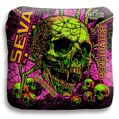 Halloween Special GLO Edition - Set of 4 Cornhole bags