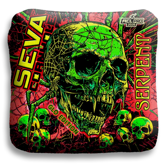 Halloween Special GLO Edition - Set of 4 Cornhole bags
