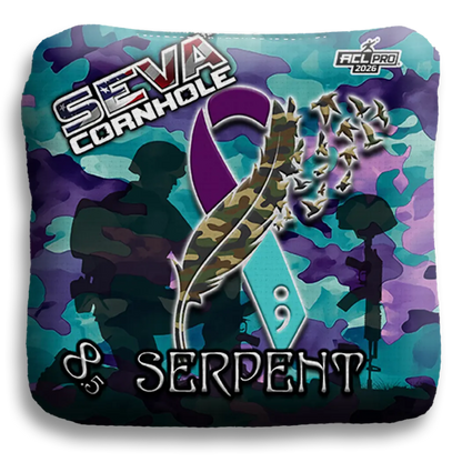 Veteran Suicide Awareness Special Edition - Set of 4 Cornhole bags
