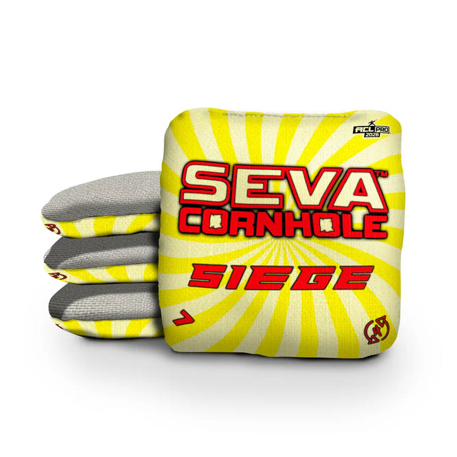 Swirl Blacklight GLO Cornhole Bags Siege ACL Pro Stamped