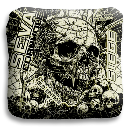 Halloween Special GLO Edition - Set of 4 Cornhole bags