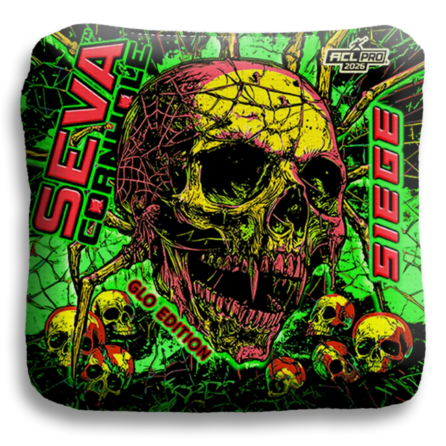 Halloween Special GLO Edition - Set of 4 Cornhole bags