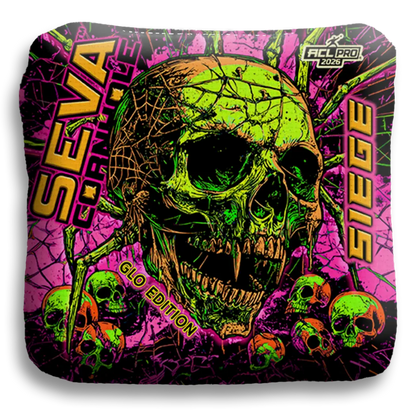 Halloween Special GLO Edition - Set of 4 Cornhole bags