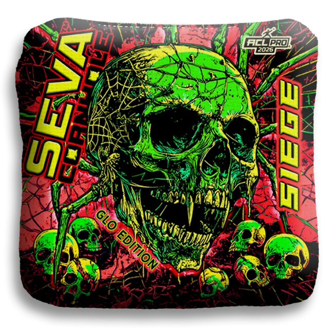 Halloween Special GLO Edition - Set of 4 Cornhole bags