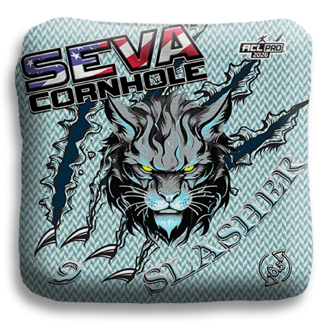 SEVA Cornhole Slasher – Cat | ACL Hybrid Carpet (ACL) SEVA Cornhole Slasher – Cat | ACL Hybrid Carpet (ACL)