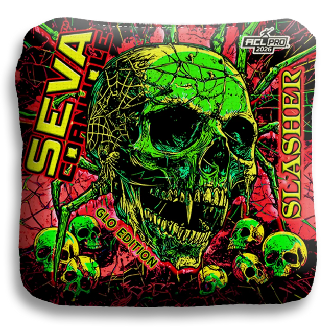 Halloween Special GLO Edition - Set of 4 Cornhole bags
