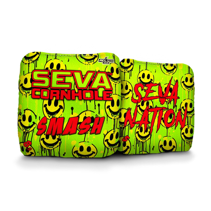 Smile Blacklight GLO Cornhole Bags Smash ACL Pro Stamped