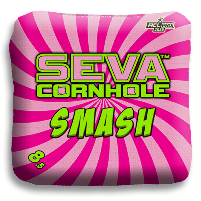 Swirl Blacklight GLO Cornhole Bags Smash ACL Pro Stamped