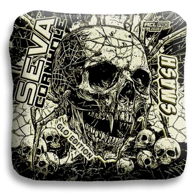 Halloween Special GLO Edition - Set of 4 Cornhole bags
