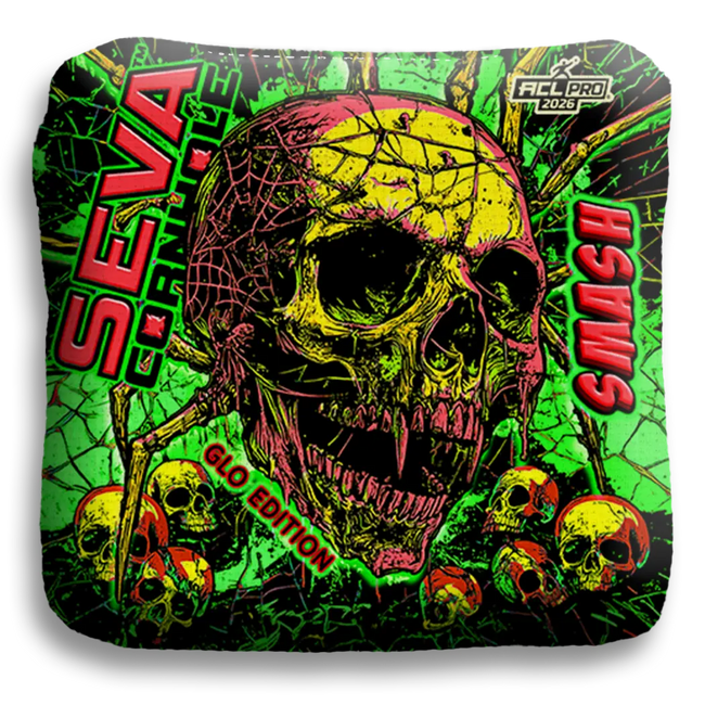 Halloween Special GLO Edition - Set of 4 Cornhole bags