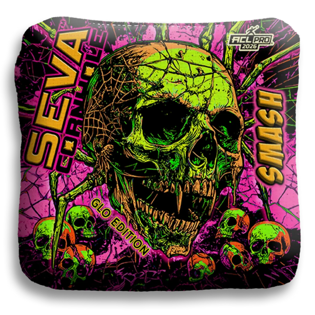 Halloween Special GLO Edition - Set of 4 Cornhole bags