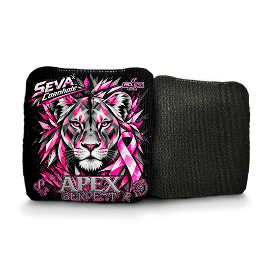 Breast Cancer Awareness – Lioness Edition | Set of 4 Cornhole Bags