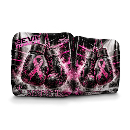 Breast Cancer Awareness – Fight Edition | Set of 4 Cornhole Bags