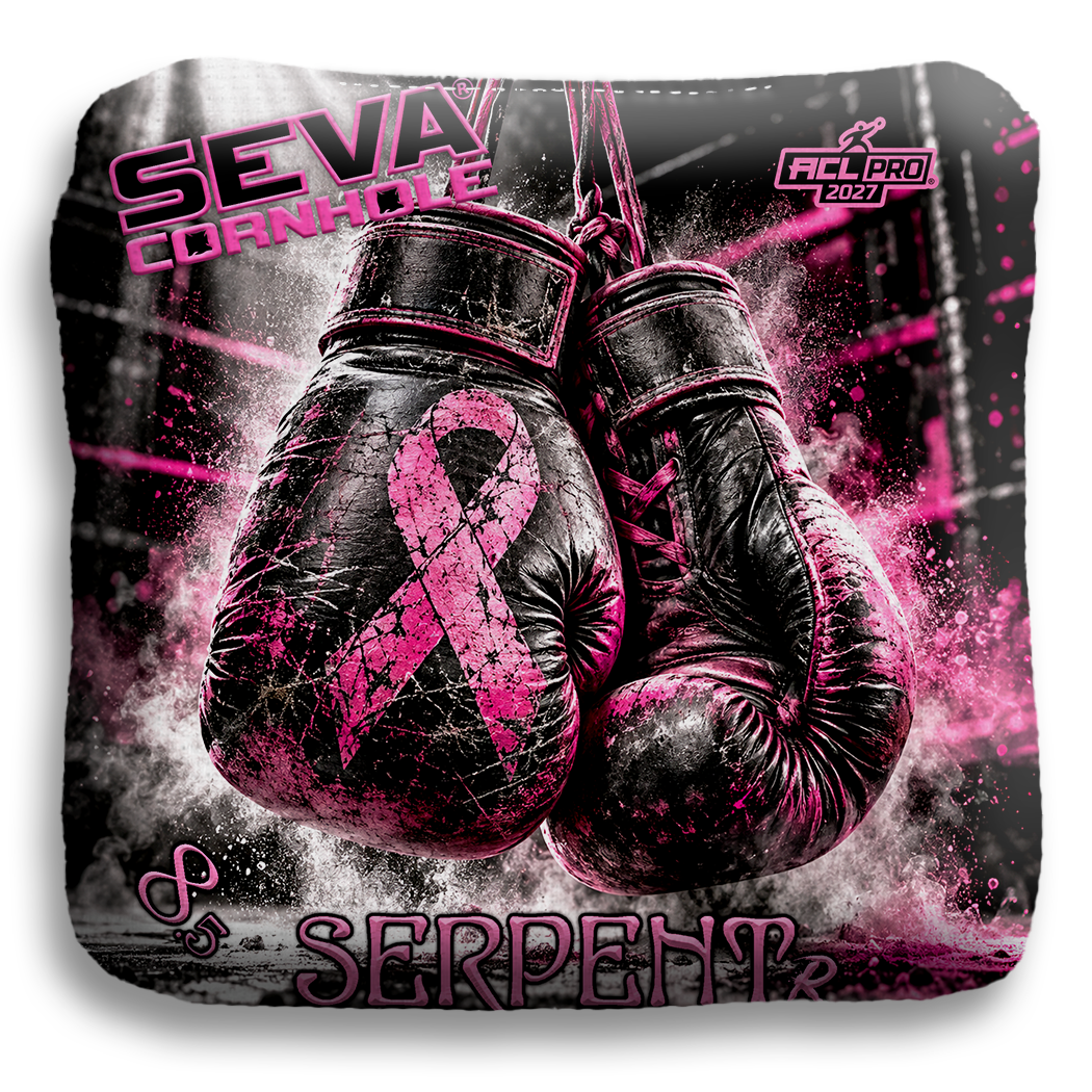 Breast Cancer Awareness – Fight Edition | Set of 4 Cornhole Bags