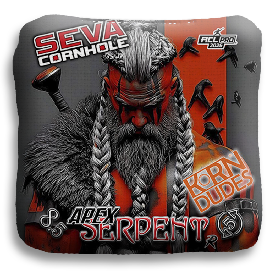 Korn Dudes Viking Fury Edition - Set of 4 Cornhole bags