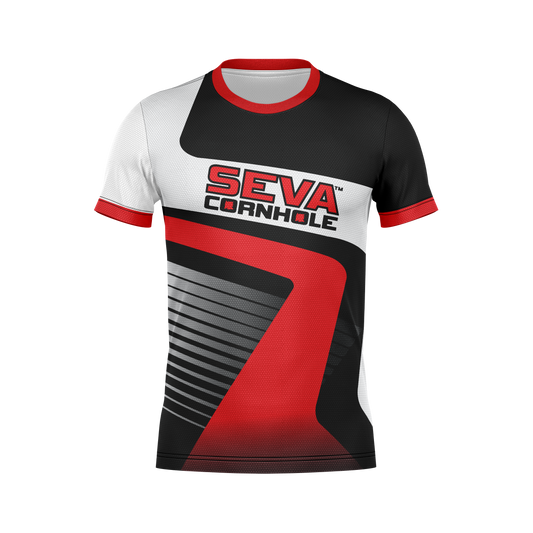 SEVA CORNHOLE JERSEY- "CLASSIC"  NEW SPANDEX MESH MATERIAL!
