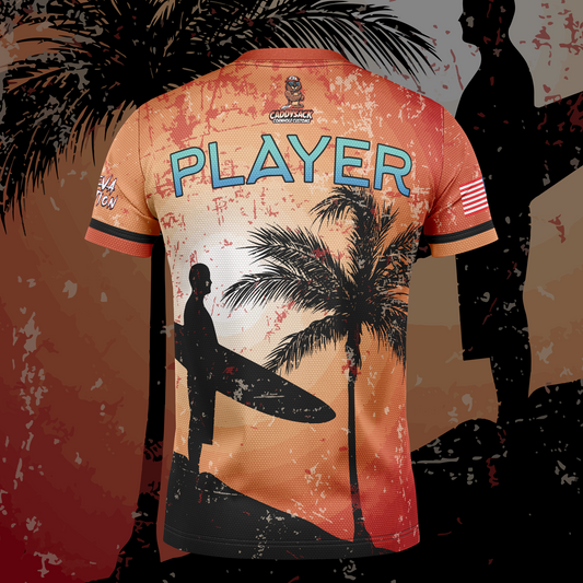 SEVA CORNHOLE JERSEY "SUNRISE" EDITION! NEW SPANDEX MESH MATERIAL!