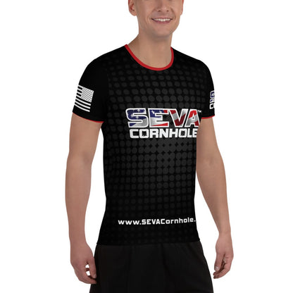 SEVA Cornhole Athletic T-shirt