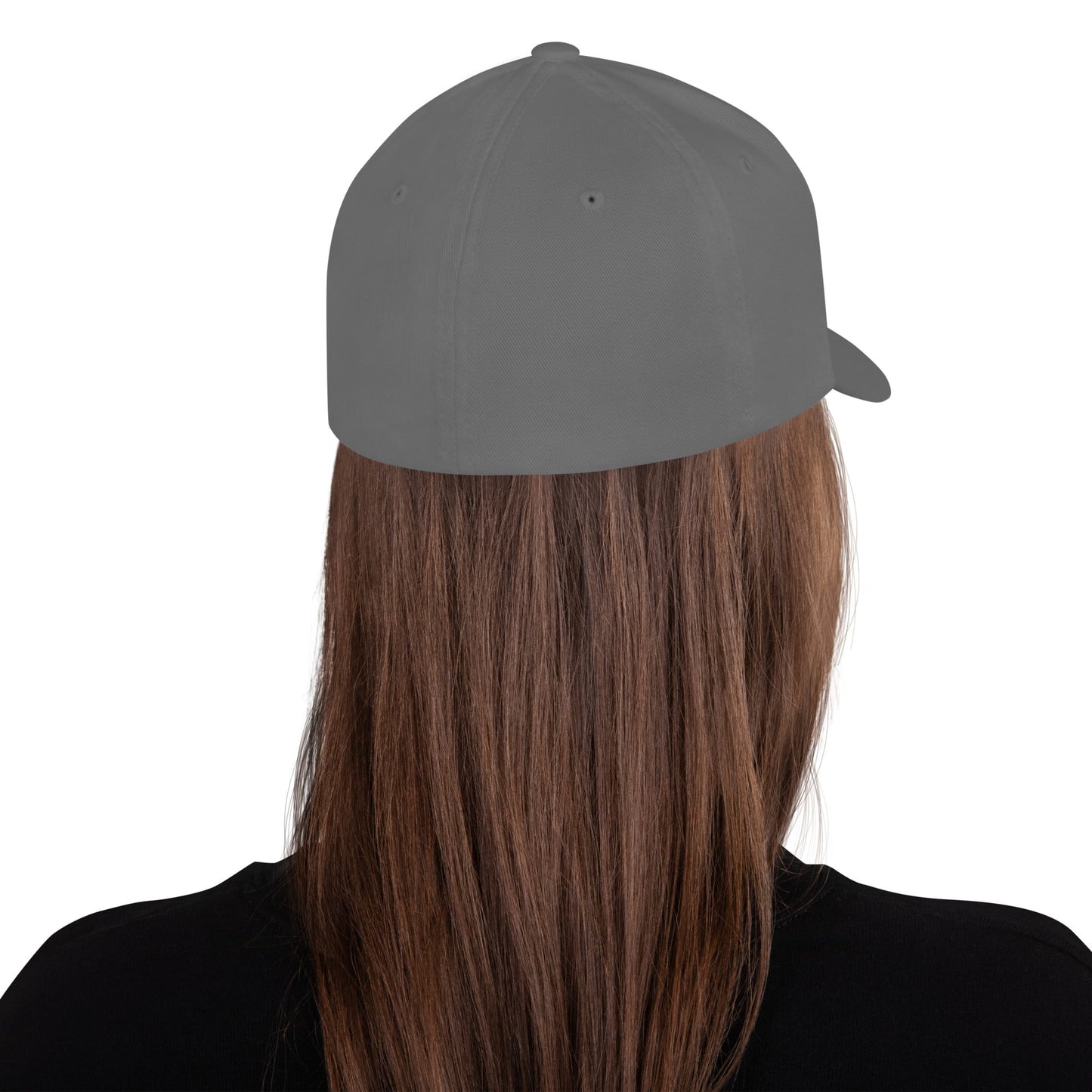 Light Logo Flex-Fit Structured Twill Cap
