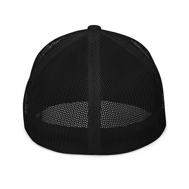 Light Logo Flex-Fit trucker cap