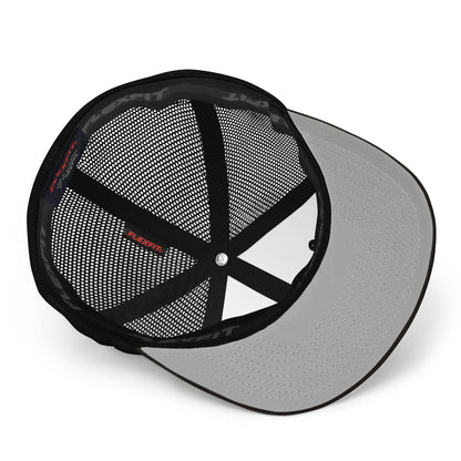 Light Logo Flex-Fit trucker cap