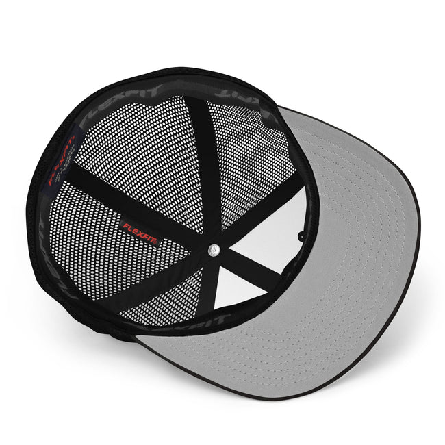 Light Logo Flex-Fit trucker cap