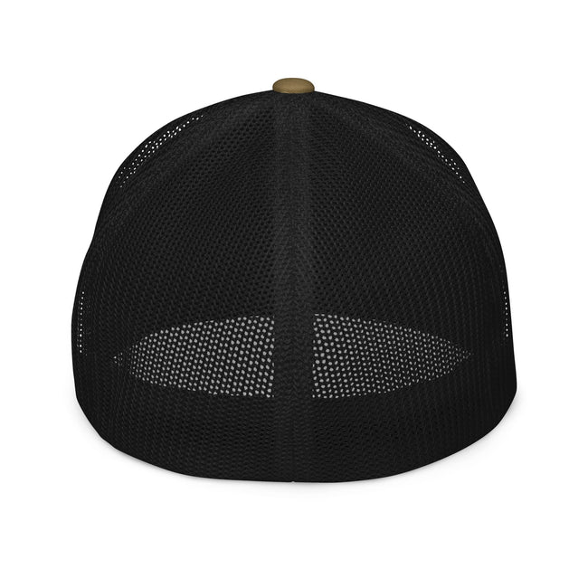 Dark Logo Flex-Fit trucker cap