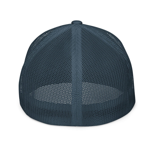 Light Logo Flex-Fit trucker cap