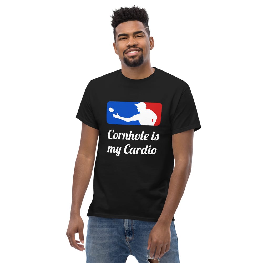 Cornhole is my Cardio dark tee