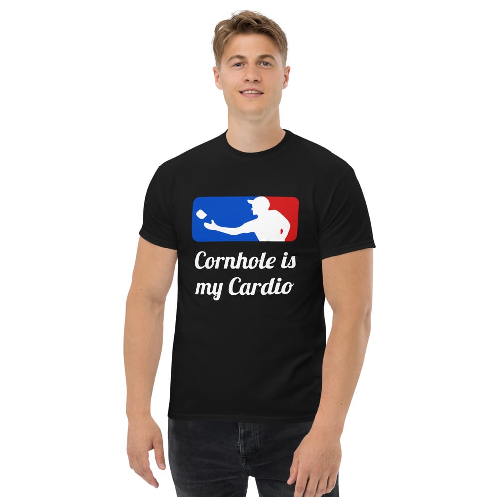 Cornhole is my Cardio dark tee